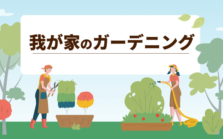 我が家のガーデニング